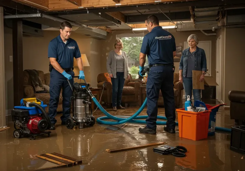 Basement Water Extraction and Removal Techniques process in Gibson County, TN